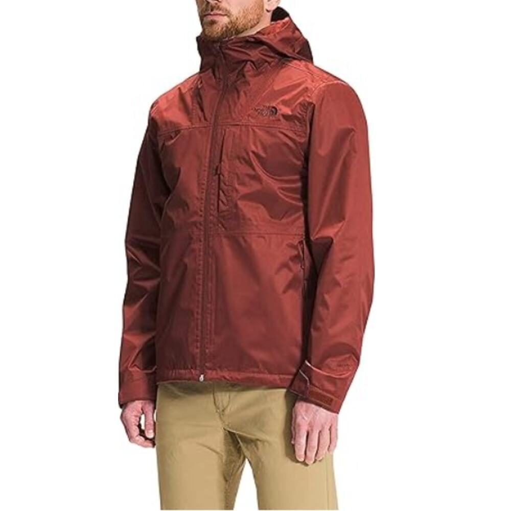 The North Face Men's Red Arrowood Triclimate Hooded Jacket Size Small